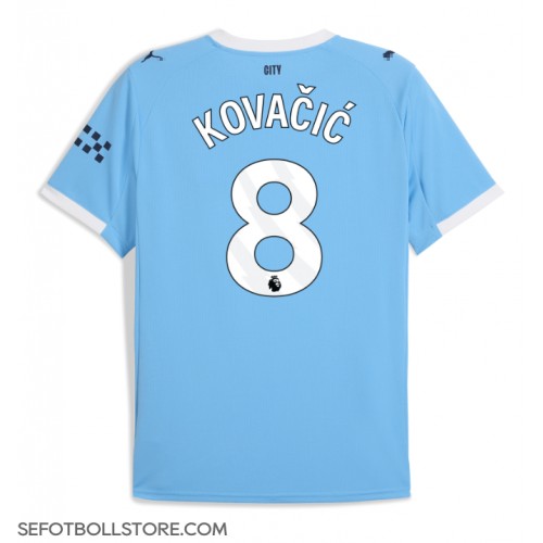 Manchester City Mateo Kovacic #8 Replika Hemmatröja 2025-26 Kortärmad